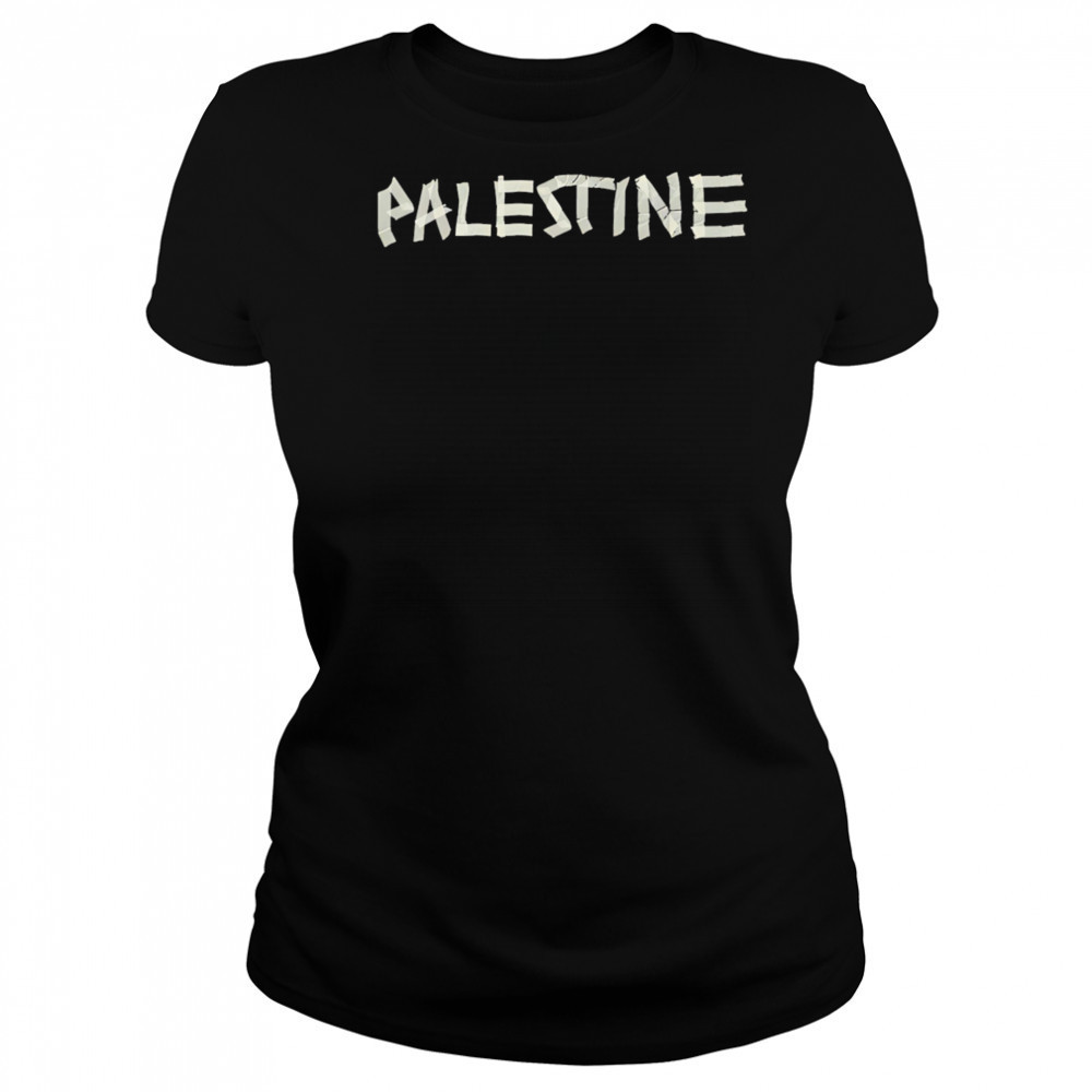 Cansin kokturk wearing palestine tape shirt Women's T-shirt