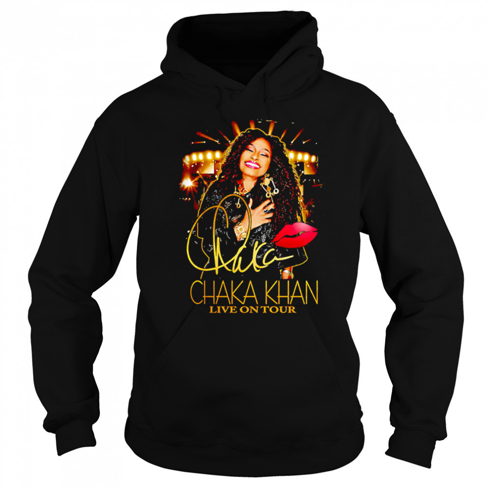 Chaka Khan live on tour 2025 shirt Hoodie