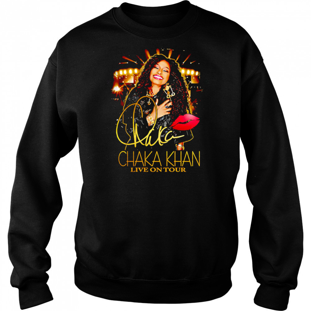 Chaka Khan live on tour 2025 shirt Sweatshirt