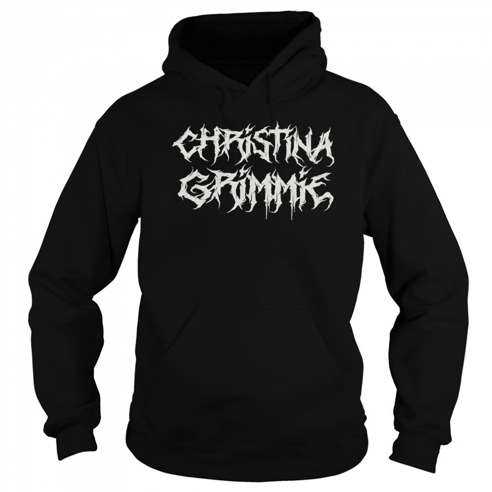 Christina Grimmie Metal Logo T-shirt Hoodie