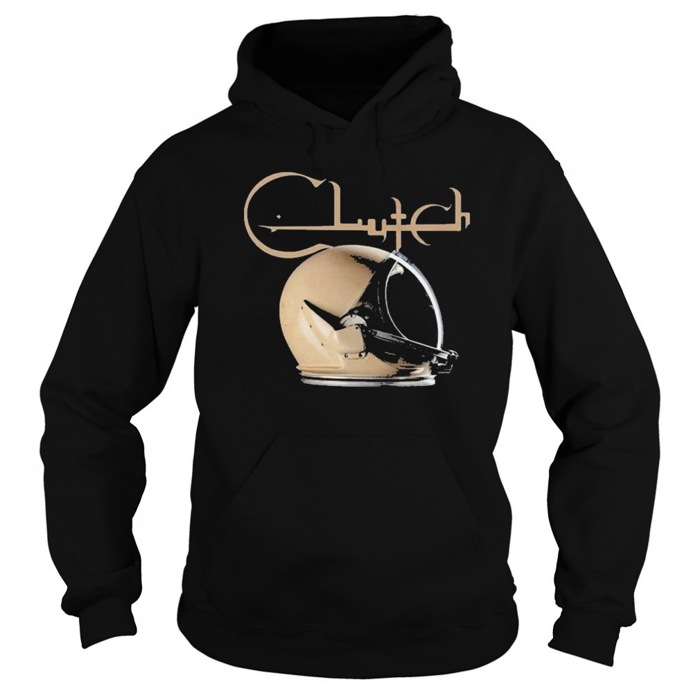 Clutch Self-Titled Astronaut Helmet T-shirt Hoodie