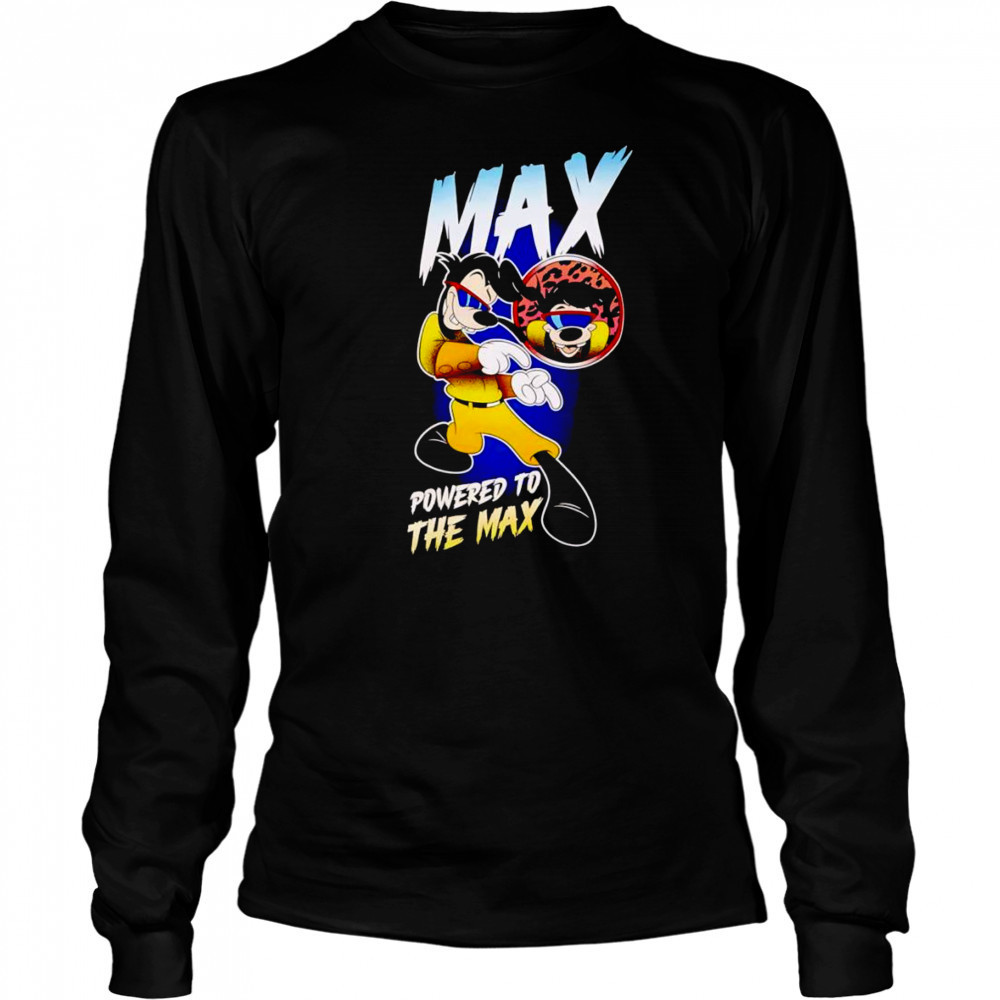 Disney A Goofy Movie Powerline Max shirt Long Sleeved