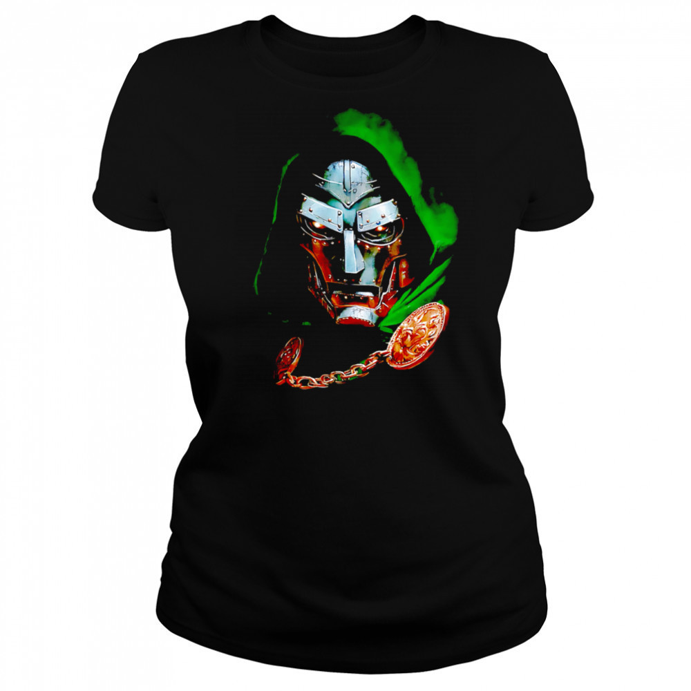 Doctor Doom big face robot shirt Women's T-shirt