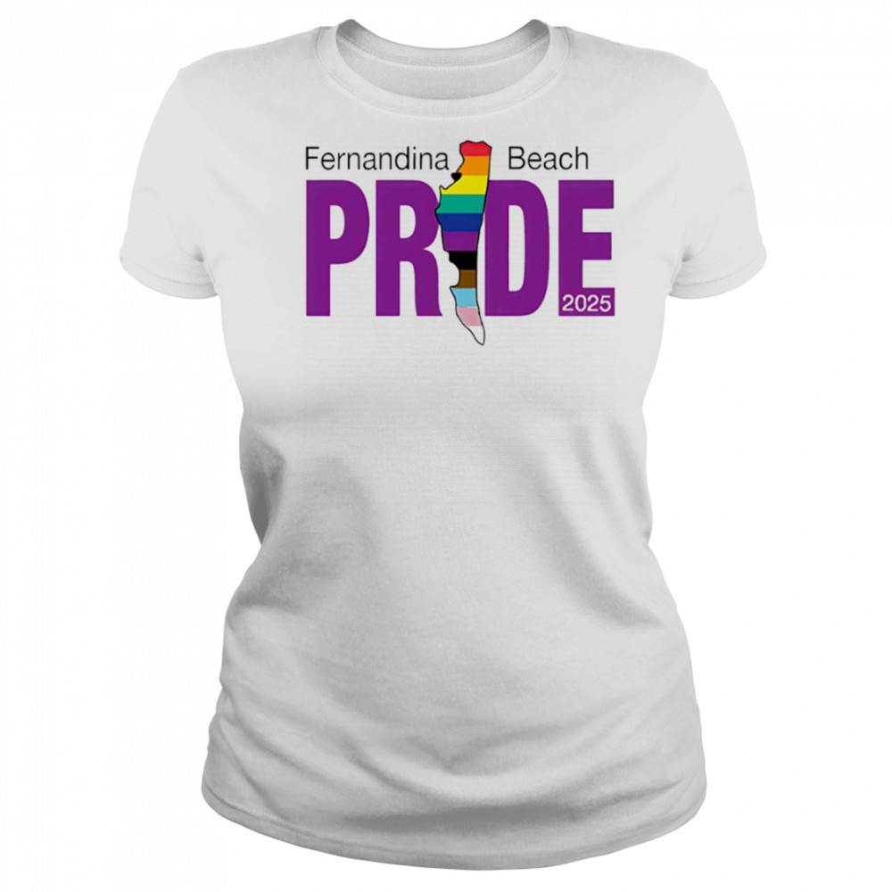 Fernandina Beach Pride 2025 shirt Women's T-shirt
