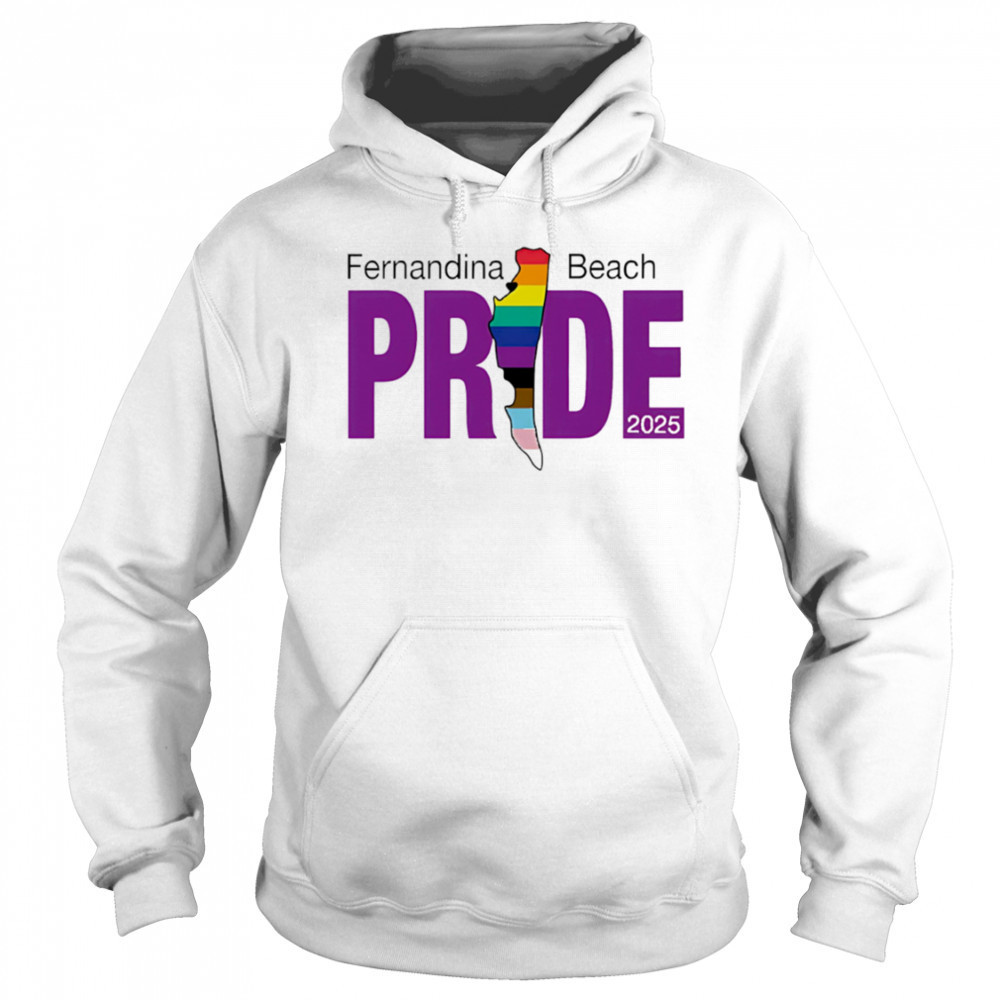 Fernandina Beach Pride 2025 shirt Hoodie