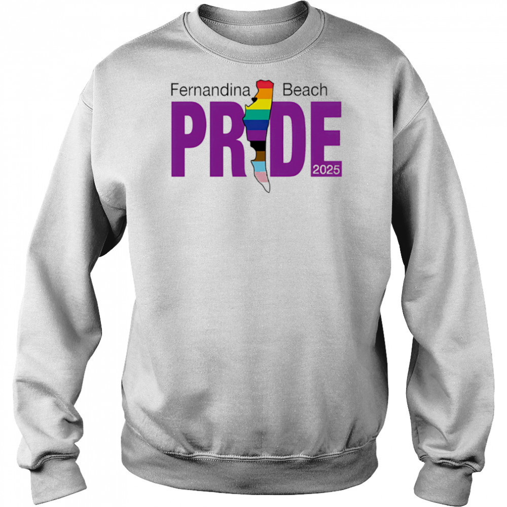 Fernandina Beach Pride 2025 shirt Sweatshirt