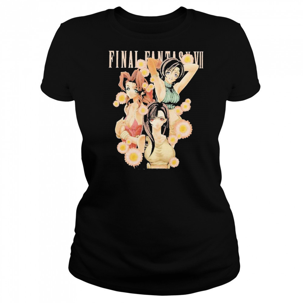 Final Fantasy VII Flower Girls Capsule shirt Women's T-shirt