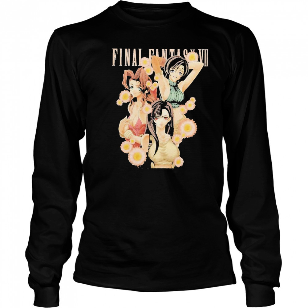 Final Fantasy VII Flower Girls Capsule shirt Long Sleeved