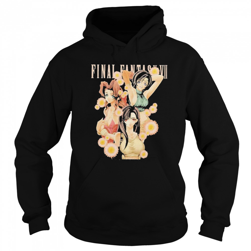 Final Fantasy VII Flower Girls Capsule shirt Hoodie