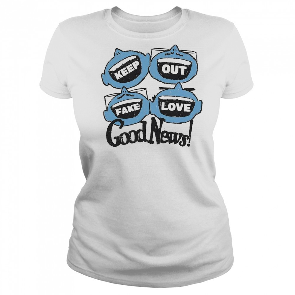Future Rfrnce Keep Out Fake Love Loud Mouths Shirt Women's T-shirt