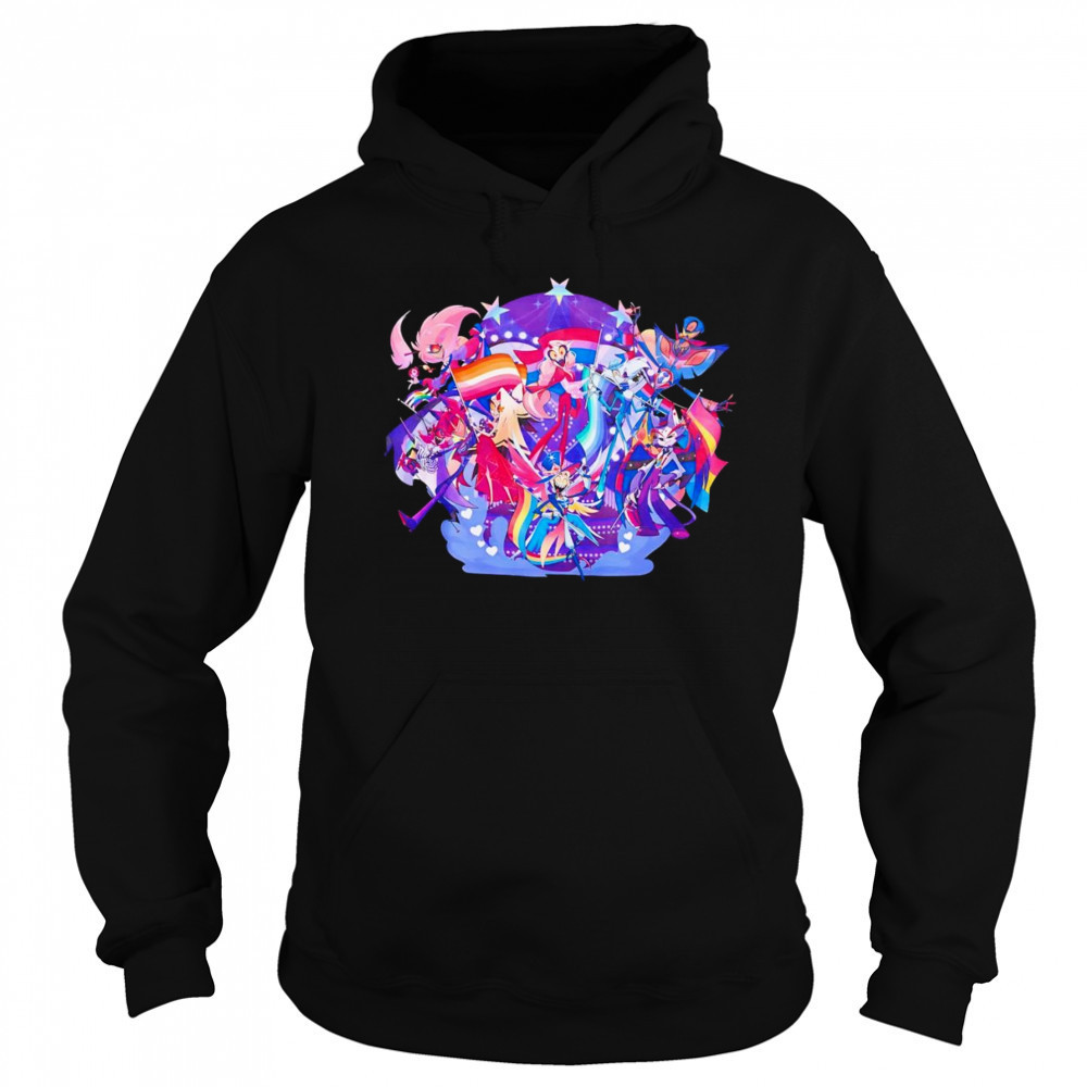 Hazbin Hotel all characters shirt Hoodie