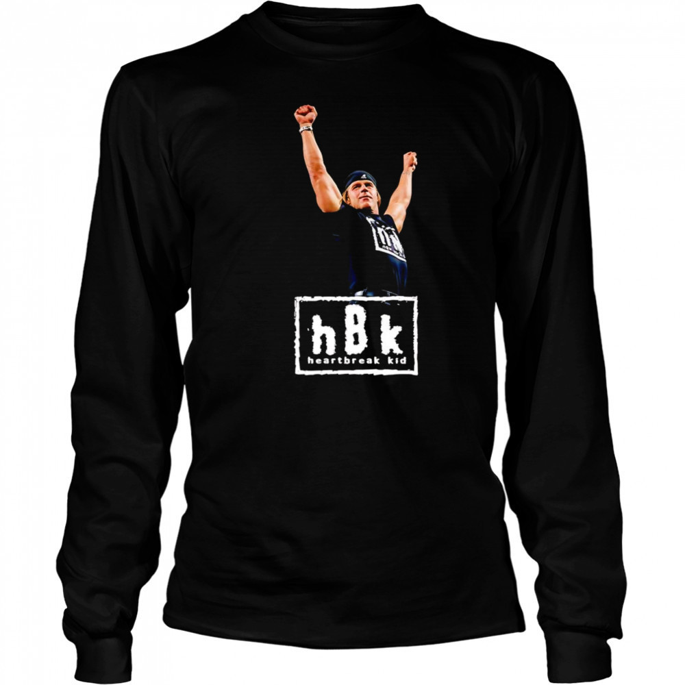 HBK NWO heartbreak kid shirt Long Sleeved