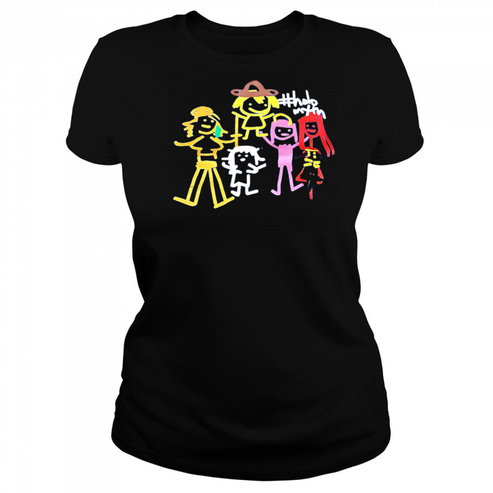 Hololive Myth Head Empty No Thoughts shirt Women's T-shirt