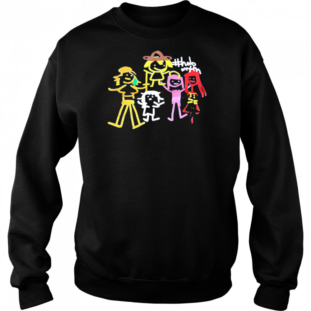 Hololive Myth Head Empty No Thoughts shirt Sweatshirt