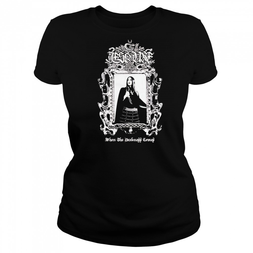 Ieschure When The Darkness Comes shirt Women's T-shirt