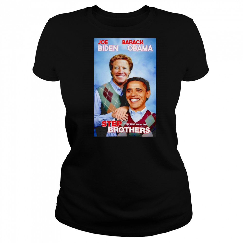 Joe Biden and Barack Obama Step Brothers 2025 shirt Women's T-shirt