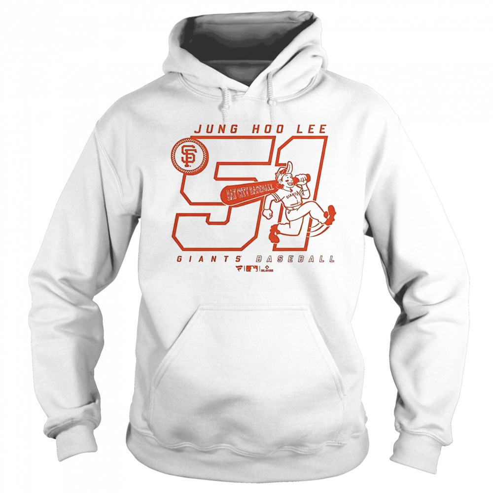 Jung Hoo Lee 51 San Francisco Giants Bay City Baseball T-Shirt Hoodie