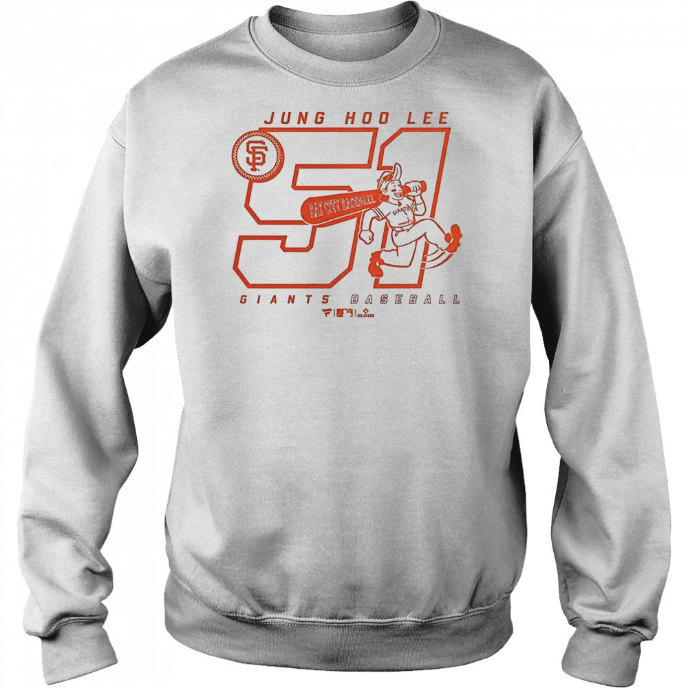 Jung Hoo Lee 51 San Francisco Giants Bay City Baseball T-Shirt Sweatshirt