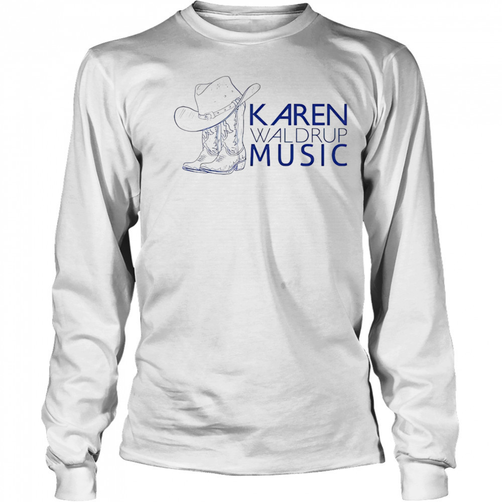 Karen Waldrup Music 2025 Boots shirt Long Sleeved