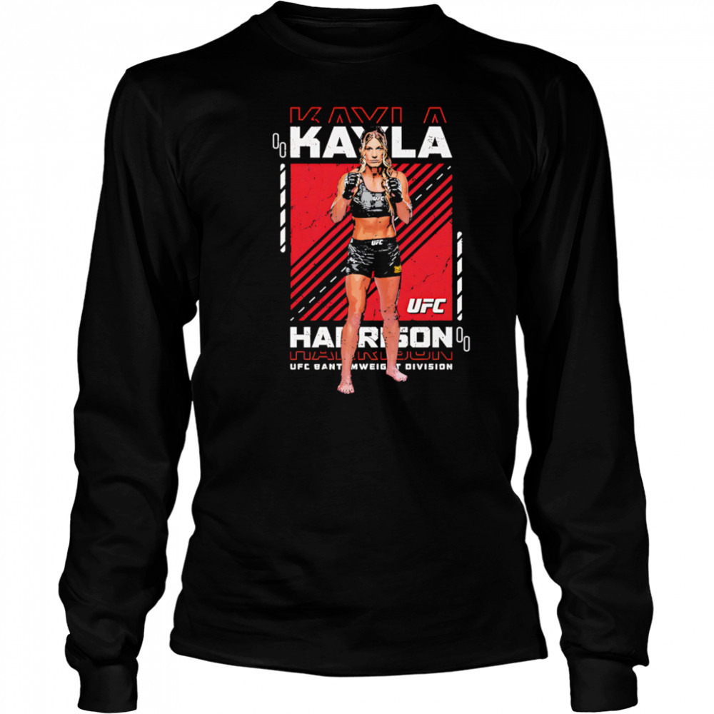 Kayla Harrison Pose UFC retro shirt Long Sleeved