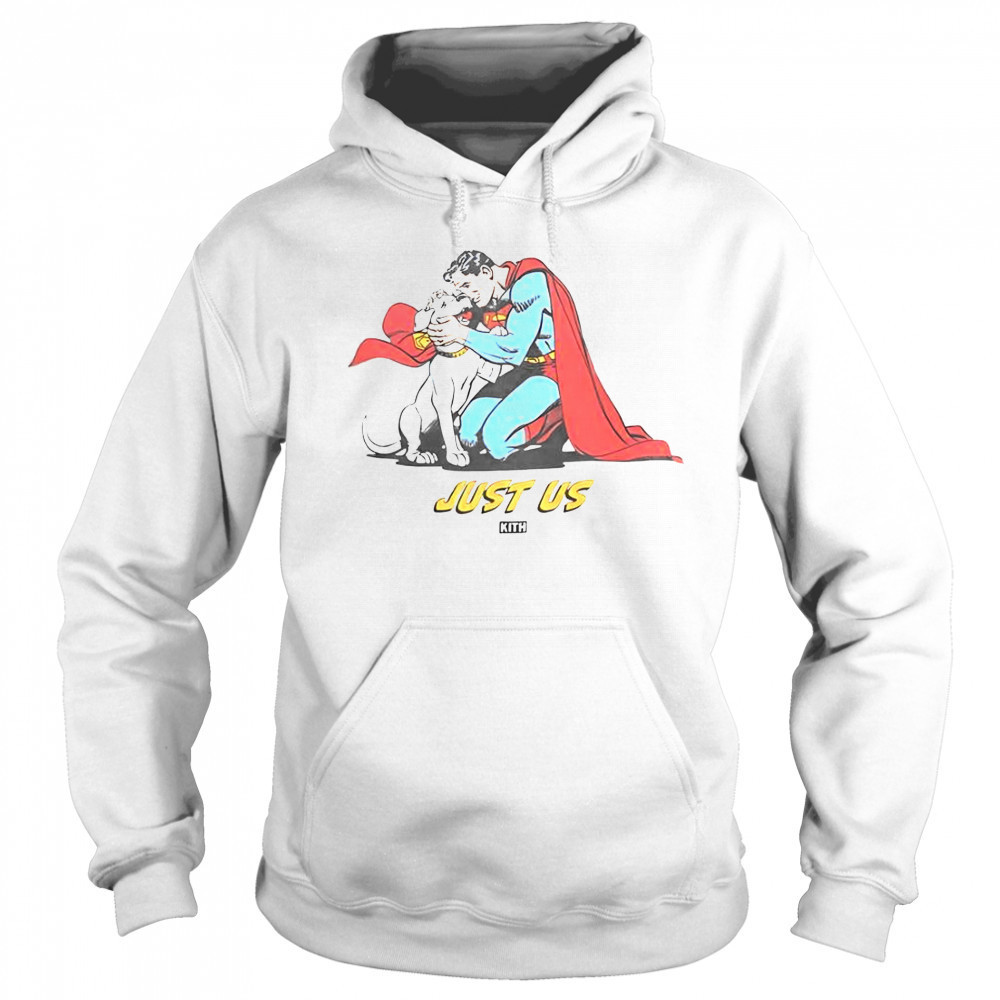 Kith X Superman Dog Just Us T-Shirt Hoodie