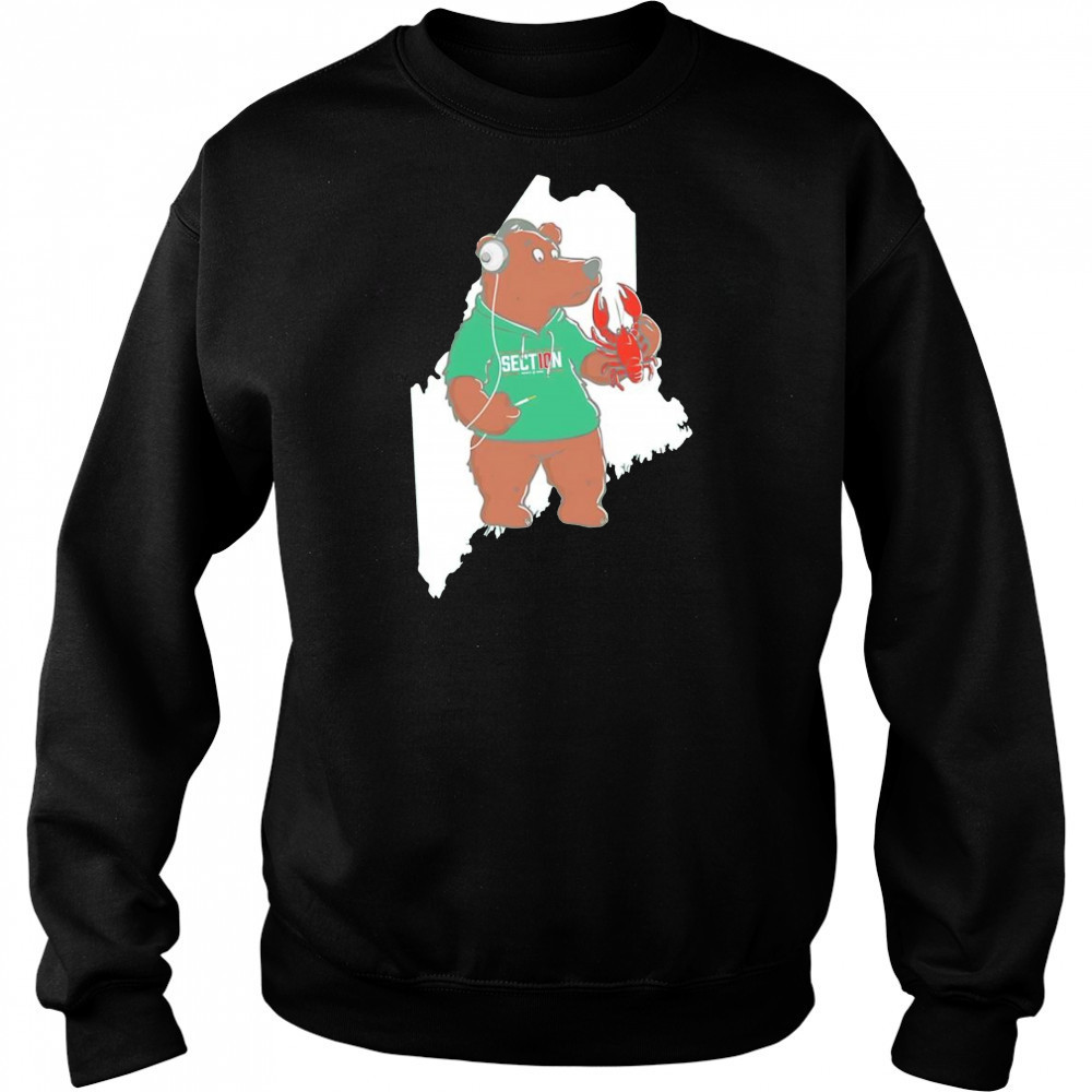 Maine bear S10 shirt Sweatshirt