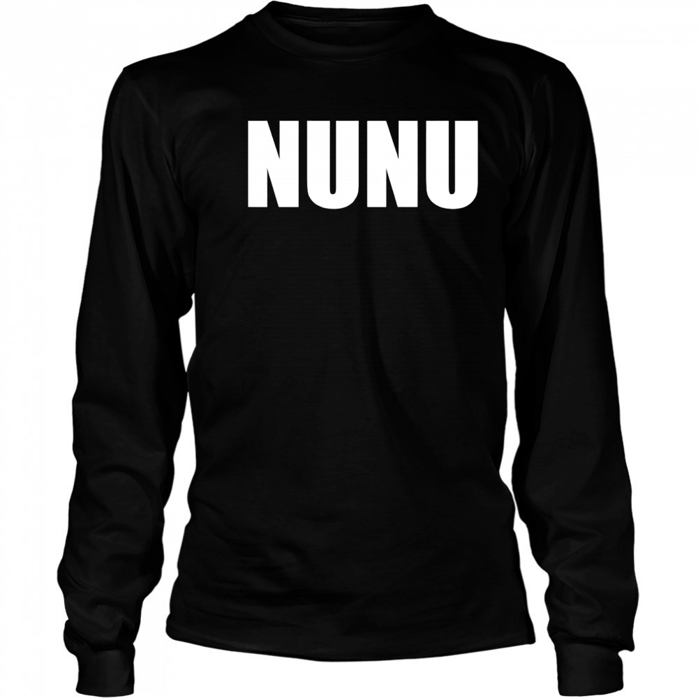 NUNU shirt Long Sleeved