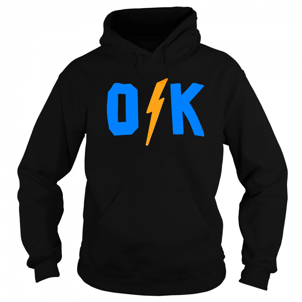 OK lightning OKC Thunder shirt Hoodie