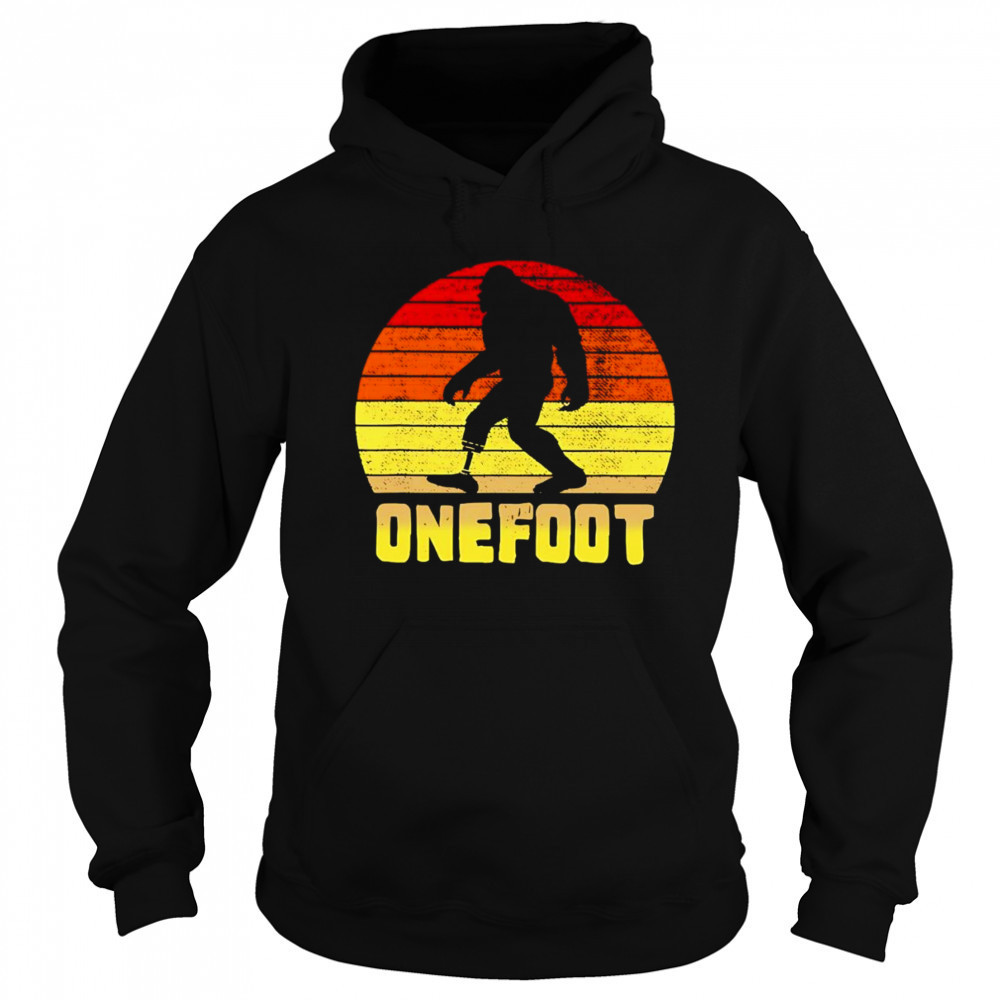 One foot limb loss awareness shirt Hoodie