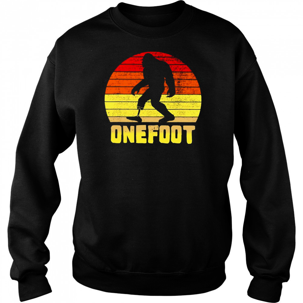 One foot limb loss awareness shirt Sweatshirt