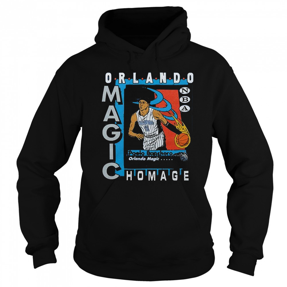 Paolo Banchero Orlando Magic Trading Card Homage T-shirt Hoodie