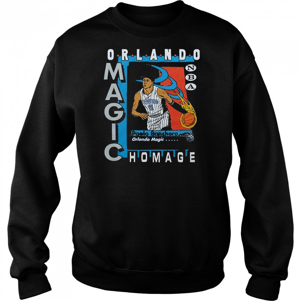 Paolo Banchero Orlando Magic Trading Card Homage T-shirt Sweatshirt