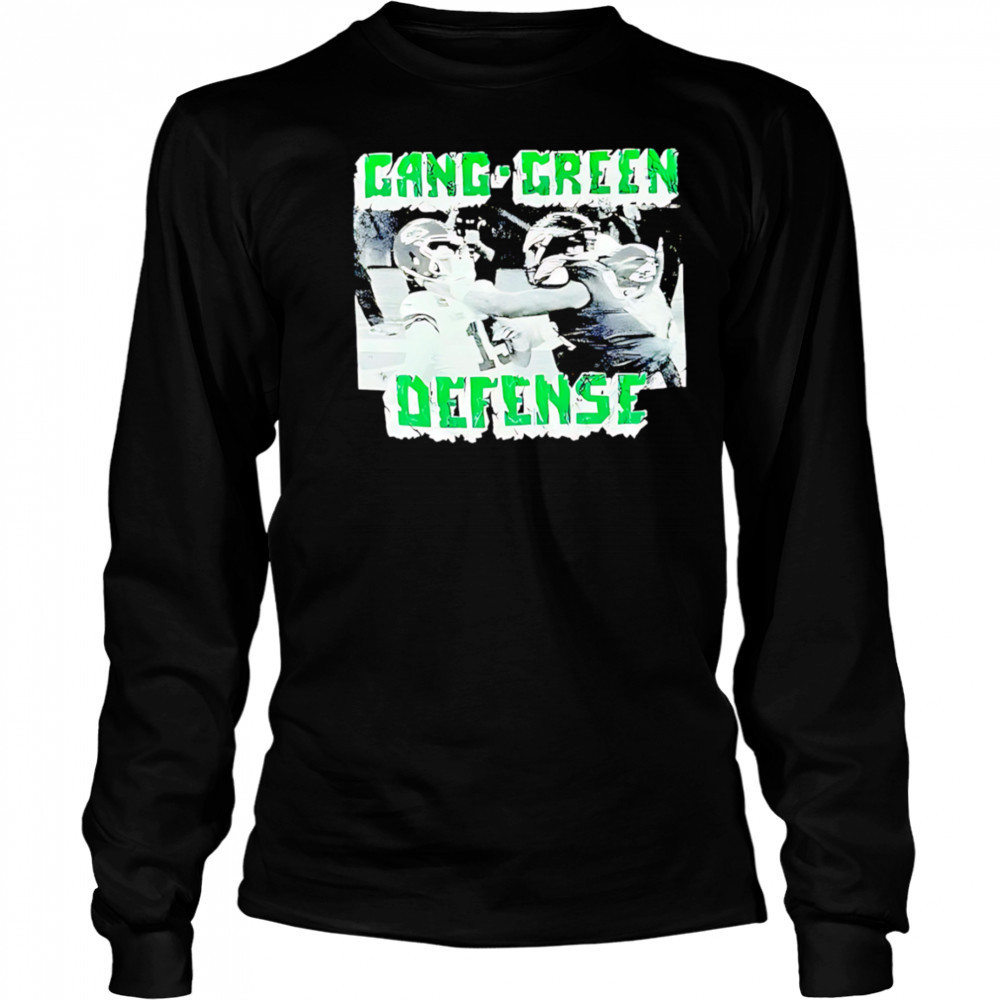 Philadelphia Eagles Gang-Green Defense vintage shirt Long Sleeved