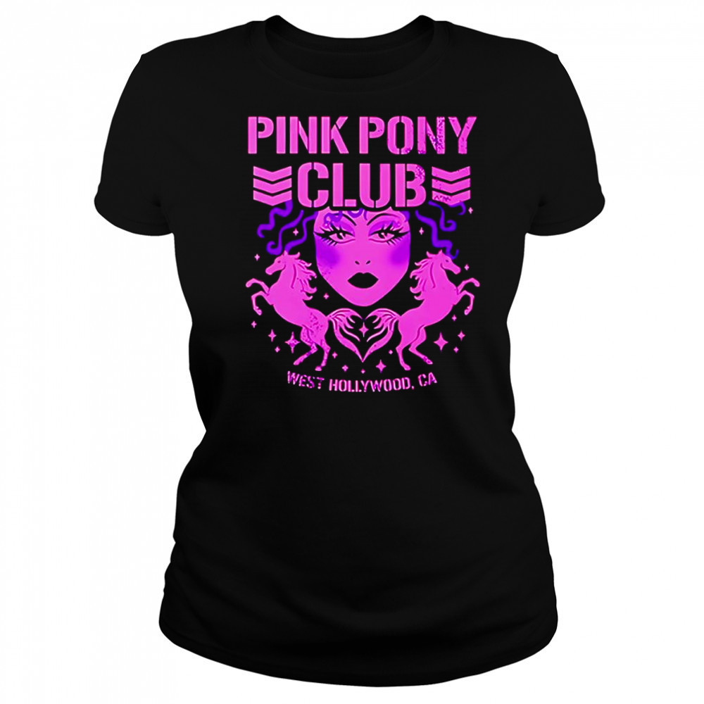 Pink Pony Club West Hollywood Ca shirt Women's T-shirt