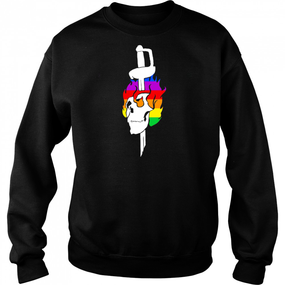 Pride Skull LGBT shirt Sweatshirt