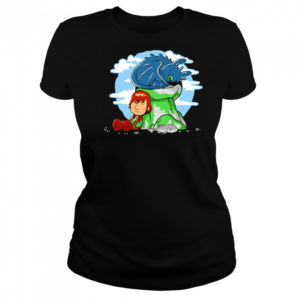 Relaxing With My Dragon shirt Women's T-shirt
