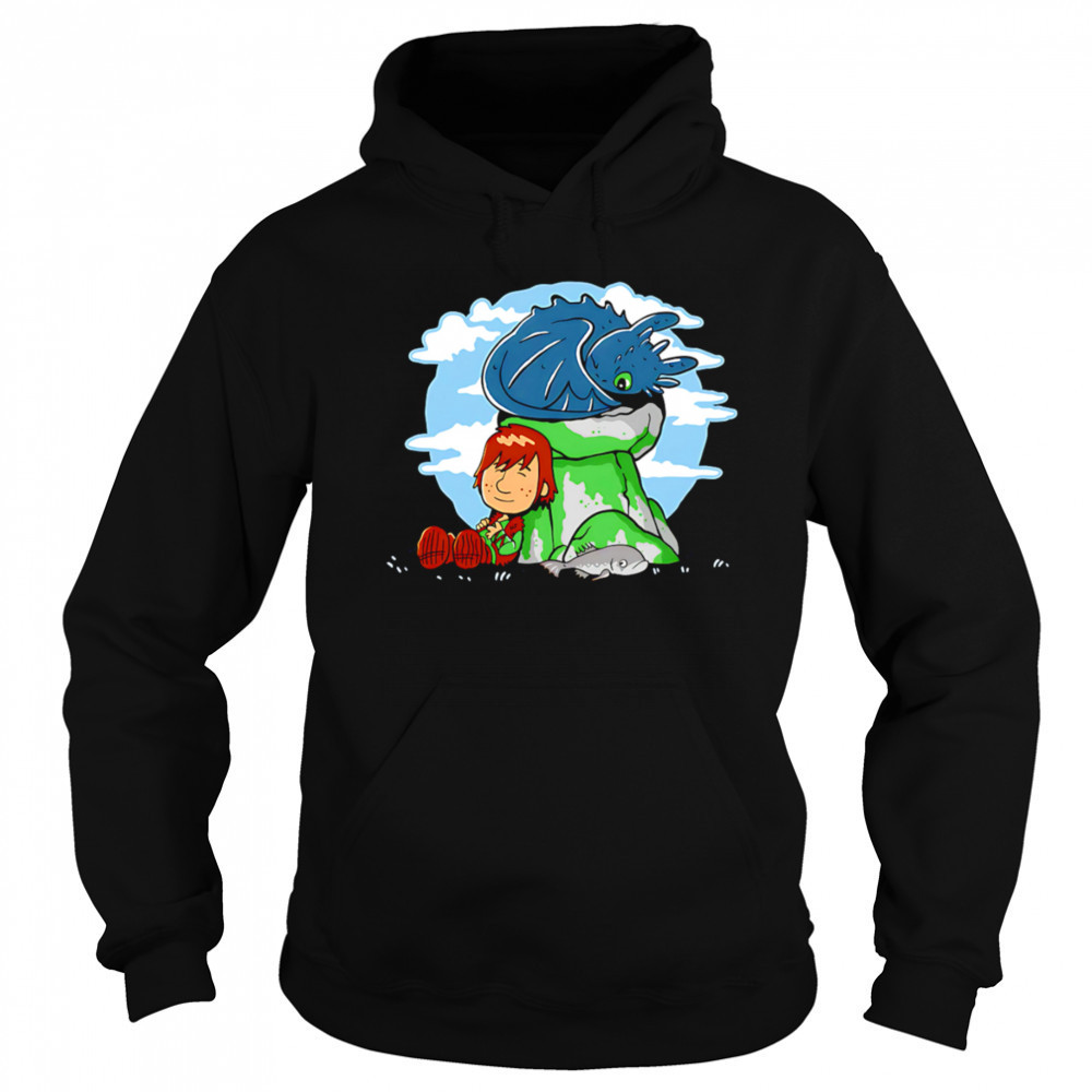 Relaxing With My Dragon shirt Hoodie