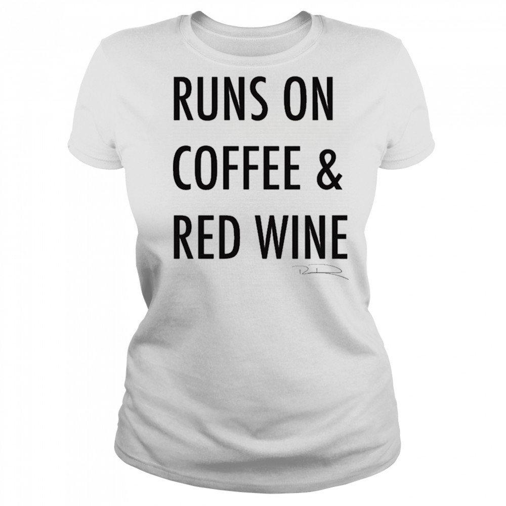 Russell Dickerson Runs On Coffee & Red Wine T-Shirt Women's T-shirt