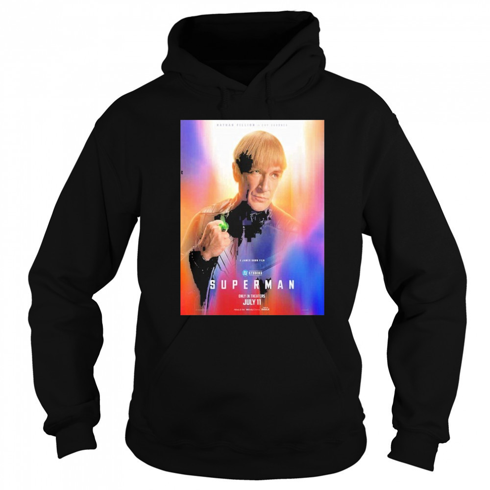 Superman Nathan Fillion Is Guy Gardner July 11 2025 DC Studios shirt Hoodie