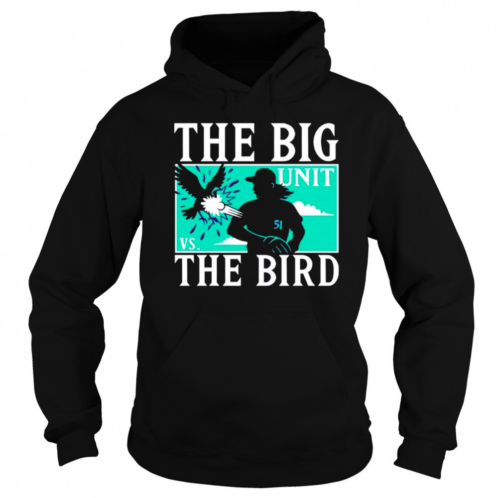The big unit vs the bird shirt Hoodie
