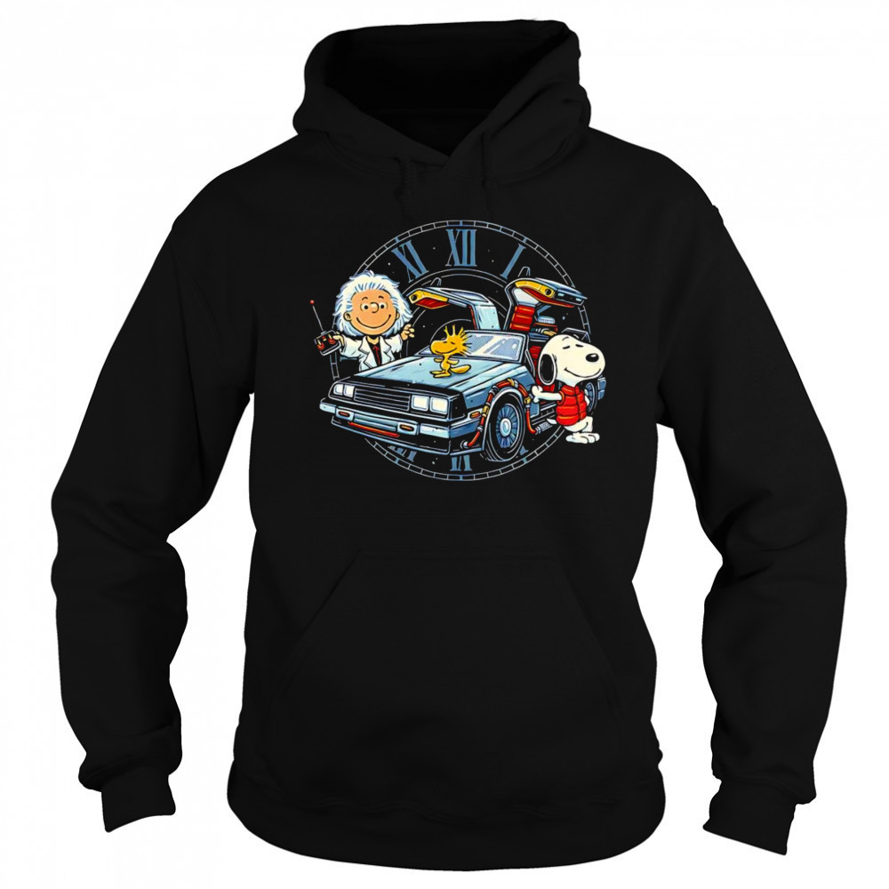 Time travel buddies Peanuts shirt Hoodie