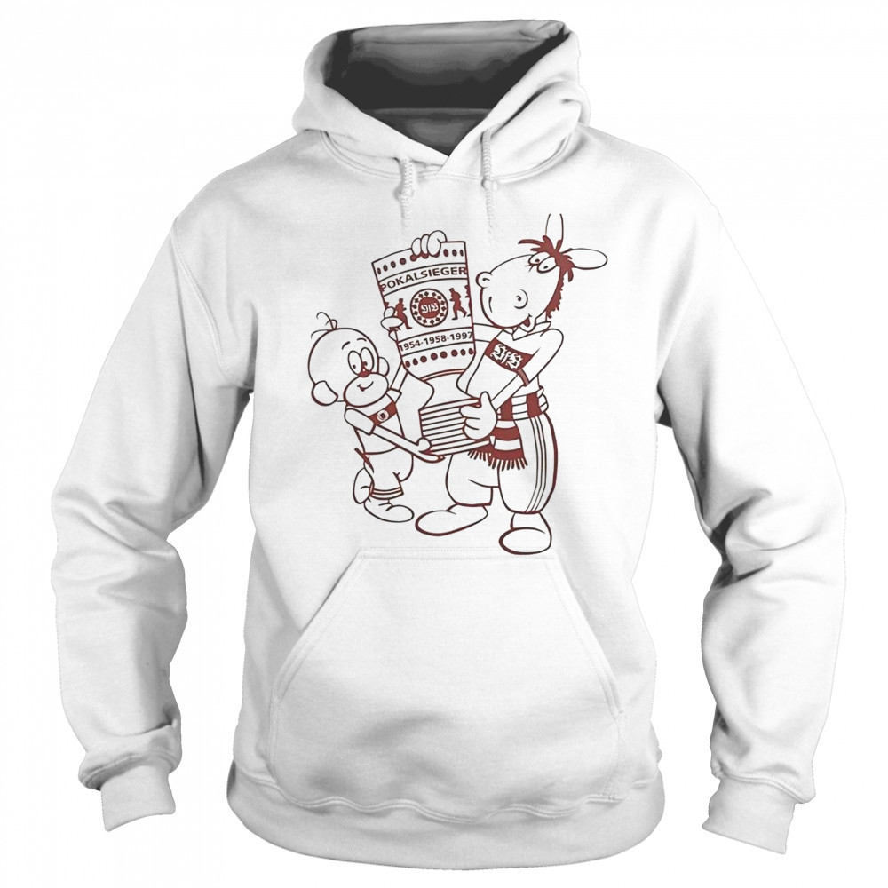 VFB Pokal Final Äffle Und Pferdle T-Shirt Hoodie