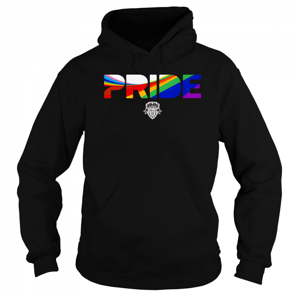 Washington Spirit Pride Stripes 2025 shirt Hoodie