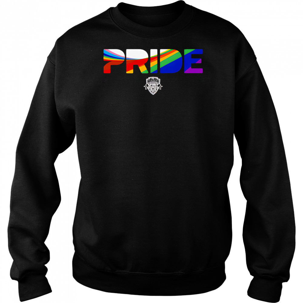 Washington Spirit Pride Stripes 2025 shirt Sweatshirt