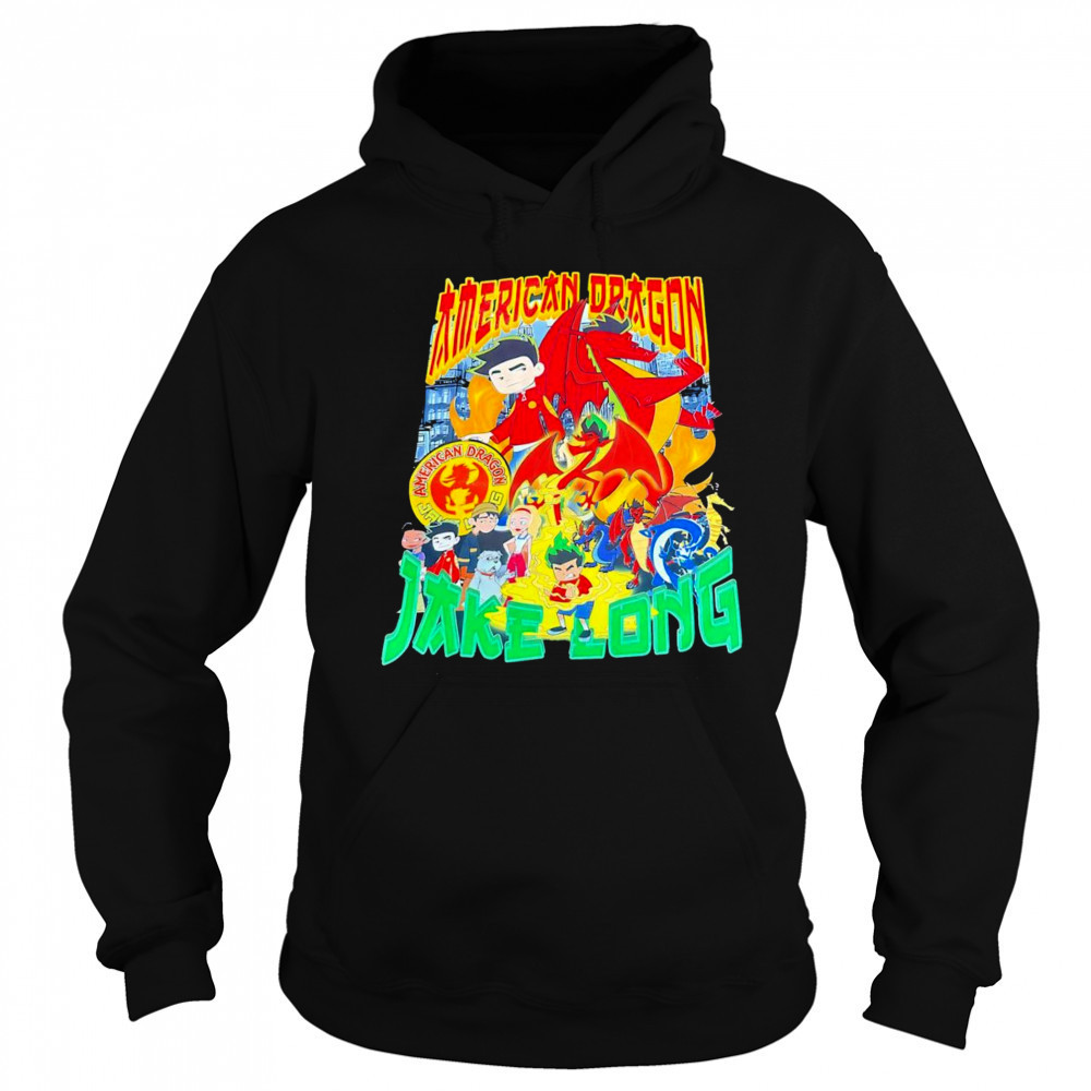 American dragon Jake Long graphic shirt Hoodie