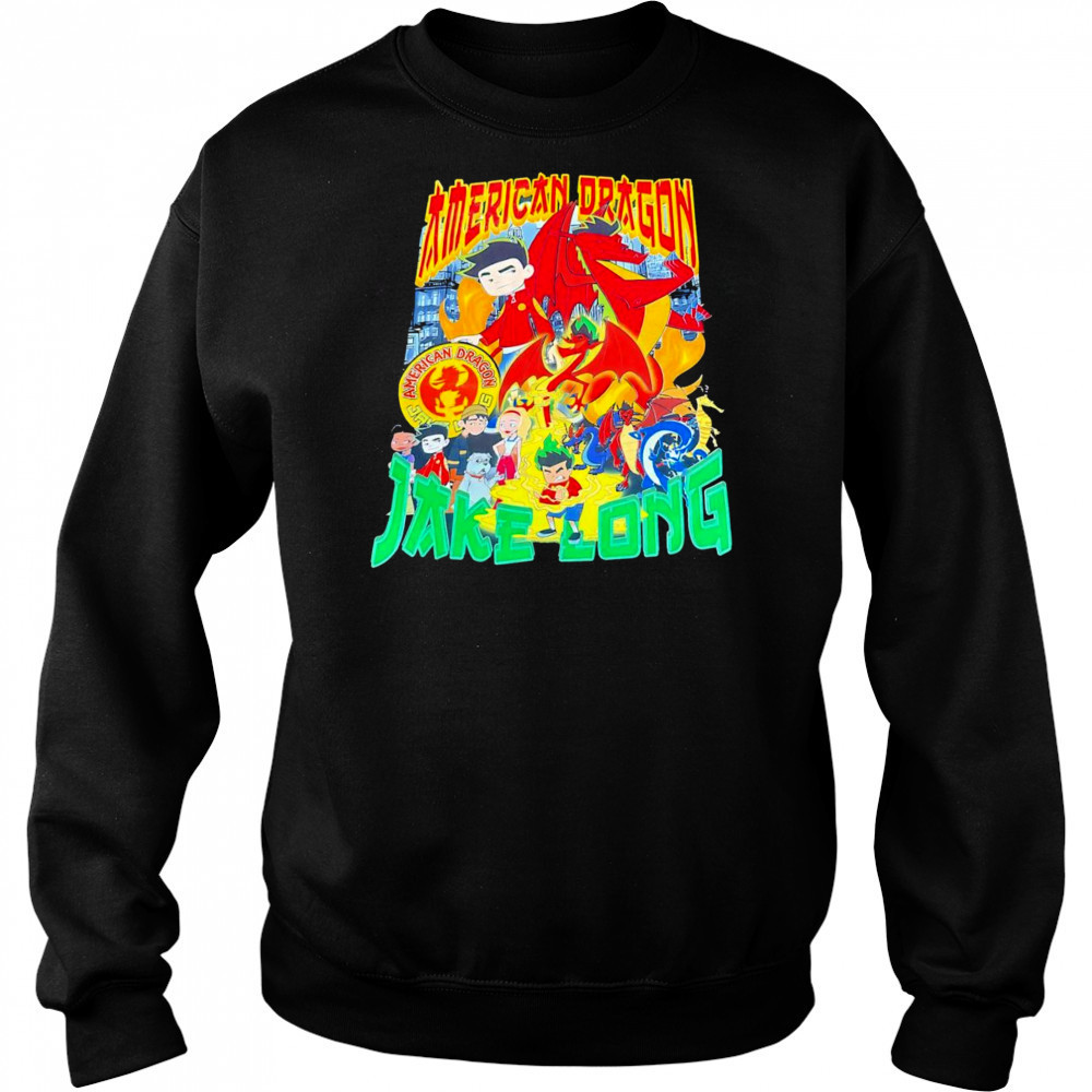 American dragon Jake Long graphic shirt Sweatshirt