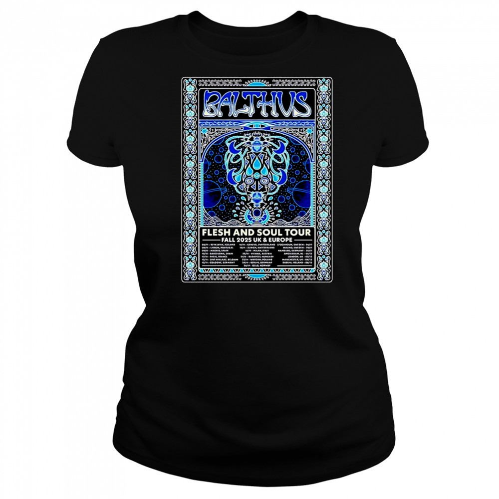 BALTHVS Flesh And Soul Tour Fall 2025 Uk & Europe shirt Women's T-shirt