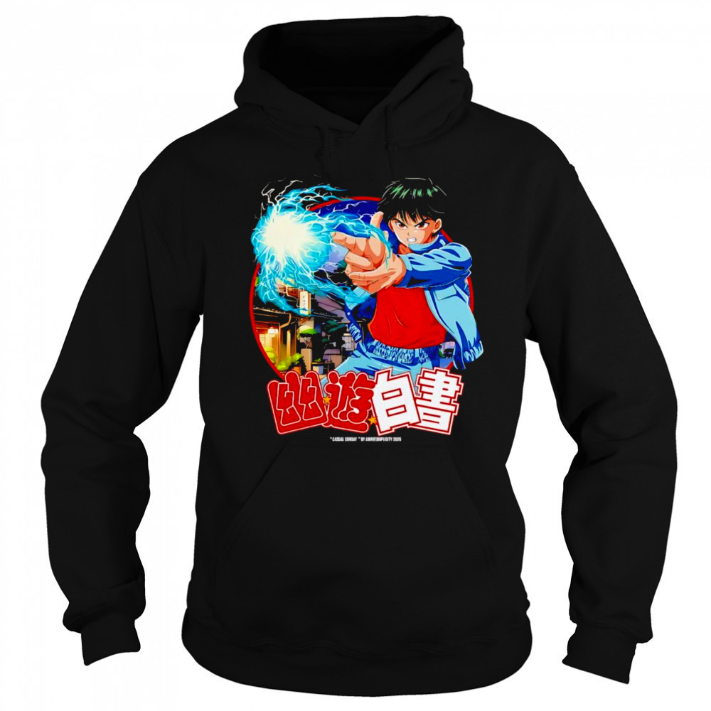 Casual Sunday Yu Yu Hakusho shirt Hoodie