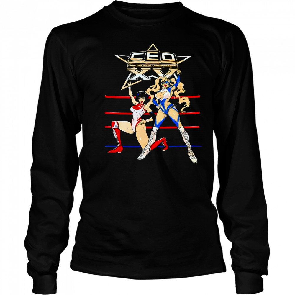 CEO 2025 fighting game Championships shirt Long Sleeved