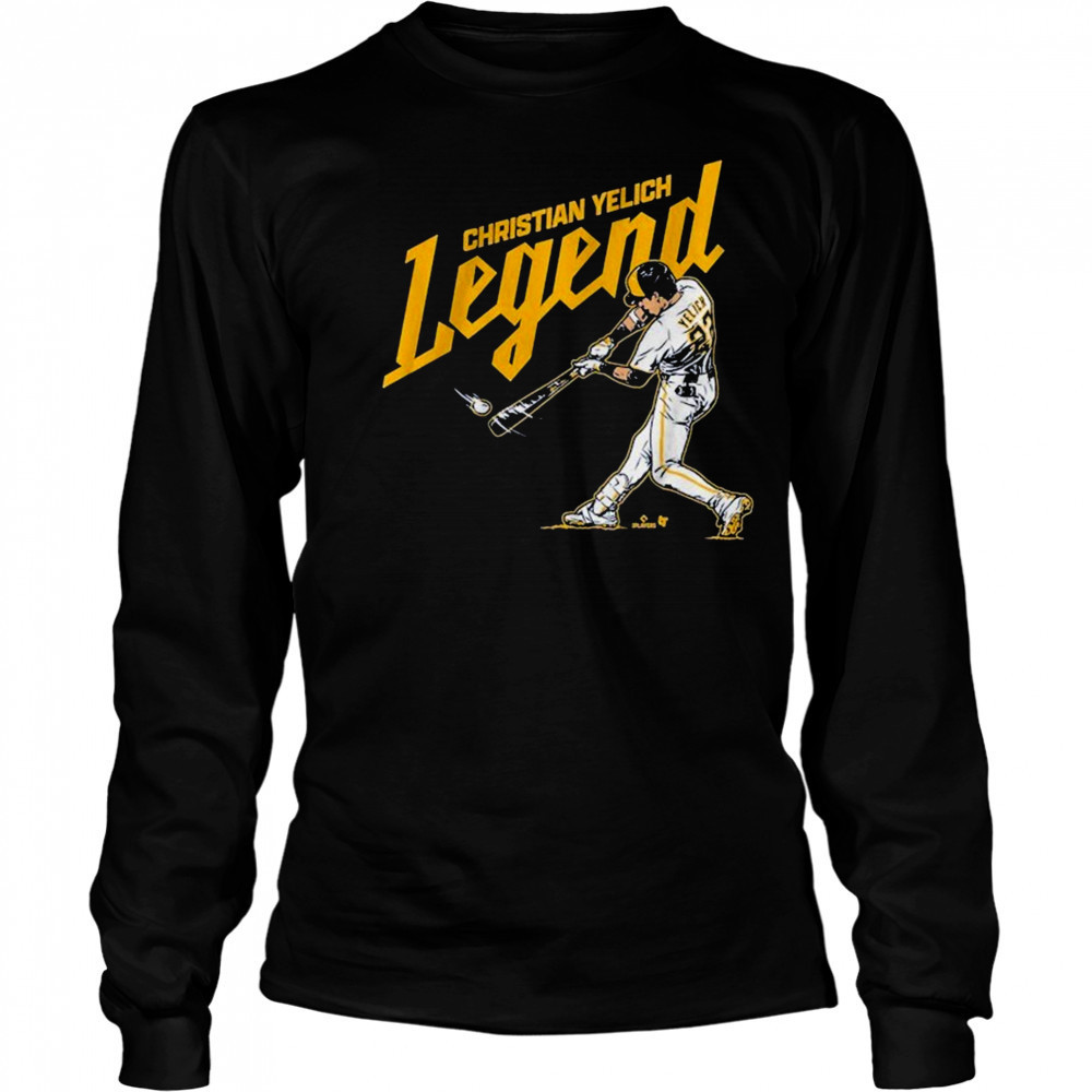 Christian Yelich Milwaukee Brewers Legend T-Shirt Long Sleeved